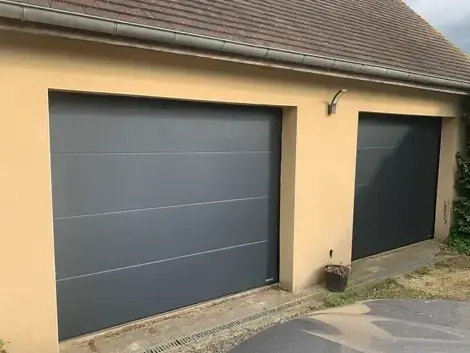 baie vitrée sur mesure Bécon-les-Granits-5